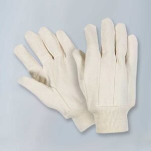 Heavy Weight Cotton Canvas Knitwrist Gloves