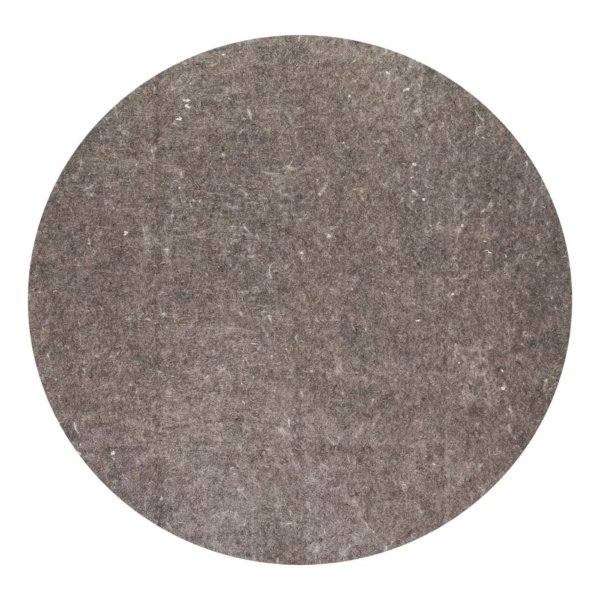 6 Round Premium Surface Rug Pad Gray