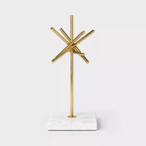 Brass and Marble Decor Star Object - Threshold™