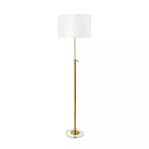 nuLOOM Dexter 60 Metal Floor Lamp Lighting - Brass