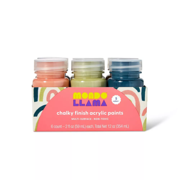 5ct Chalky Finish Acrylic Paints