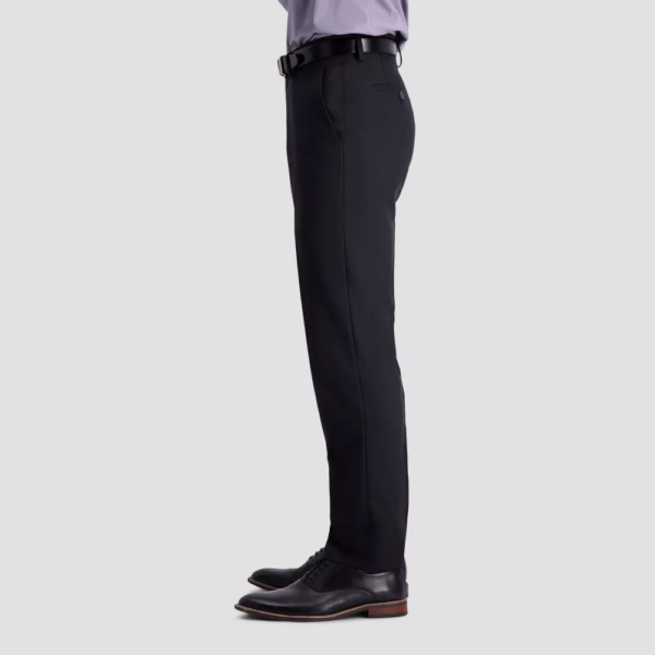 Haggar H26 Mens Flex Series Ultra Slim Suit Pants - Black