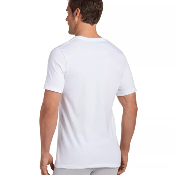 Jockey Mens Classic V-Neck T-Shirt - 6 Pack