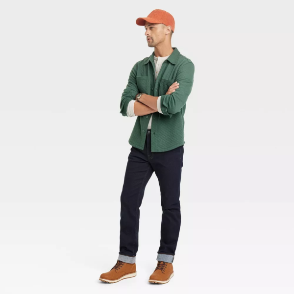 Mens Knit Shirt Jacket - Goodfellow Co™