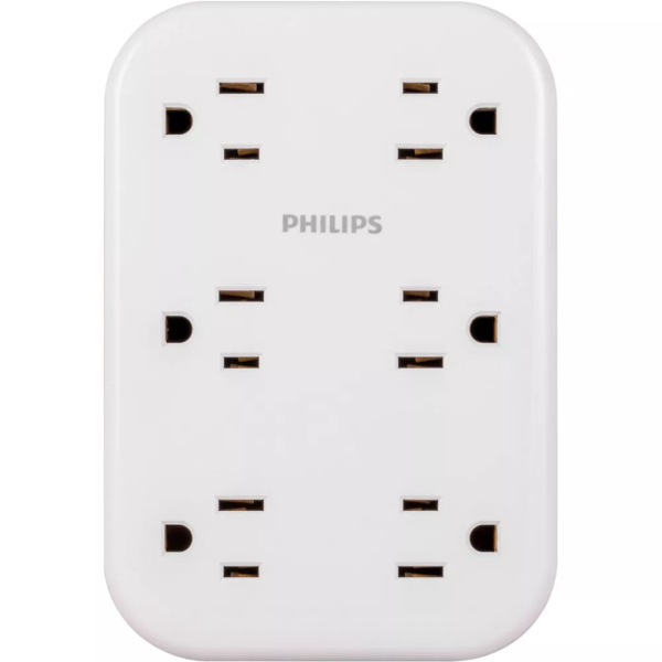 Philips 900J 6-Outlet Surge Tap