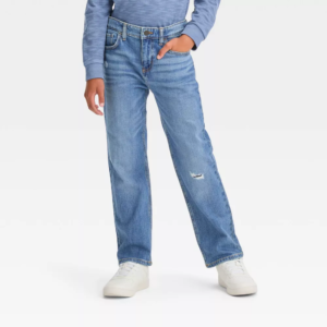 Boys Relaxed Straight Jeans - art class™
