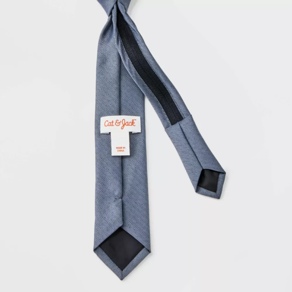 Boys Woven Necktie - Cat Jack™ Gray