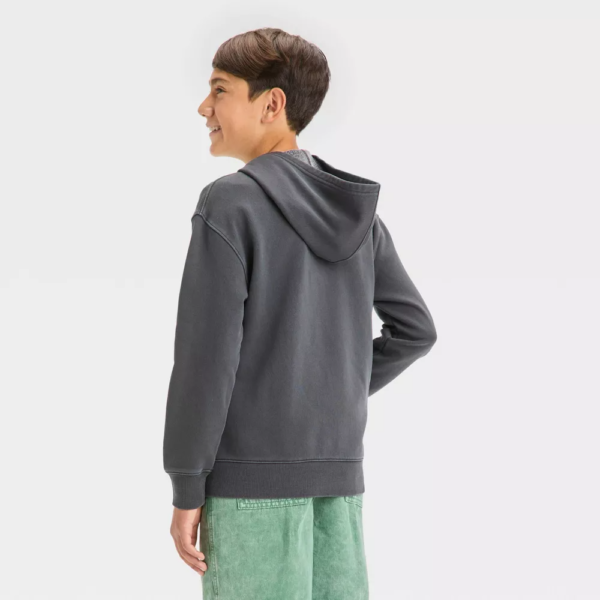 Boys Zip-Up Hooded Sweatshirt - art class™