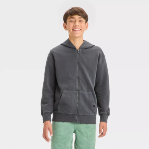 Boys Zip-Up Hooded Sweatshirt - art class™