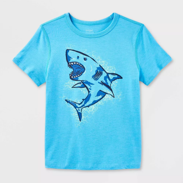 Kids Adaptive Short Sleeve Graphic T-Shirt - Cat Jack™