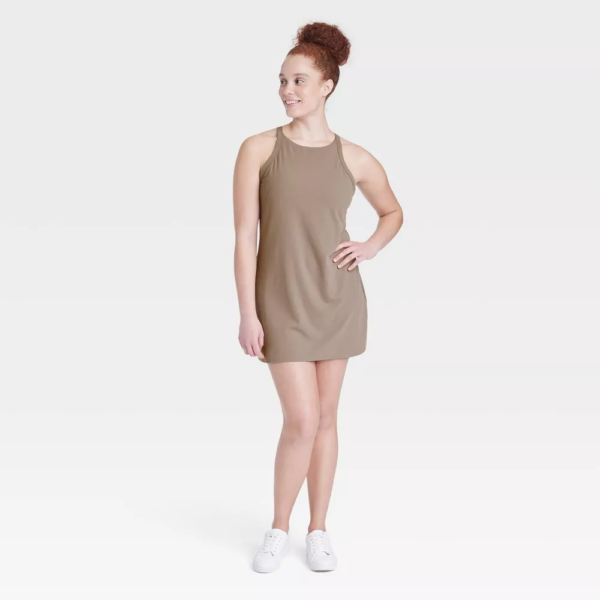 Womens Fine Rib Active Dress - All In Motion™