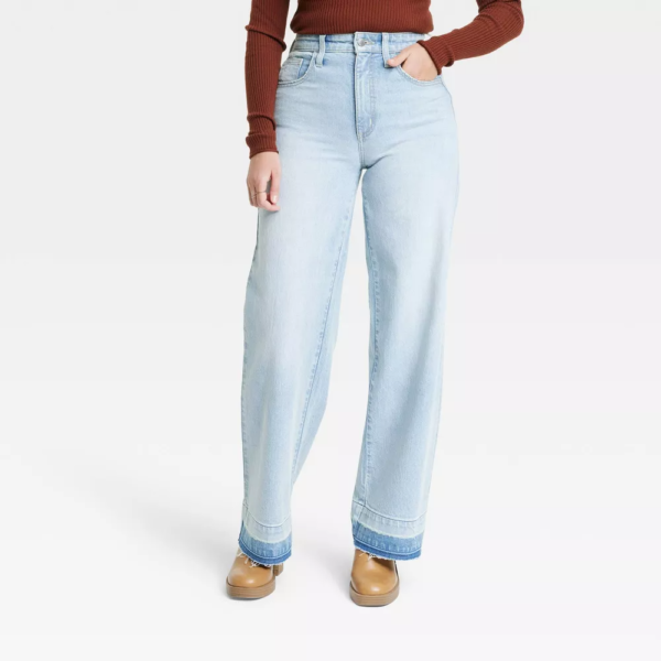 Womens High-Rise Wide Leg Jeans - Universal Thread™